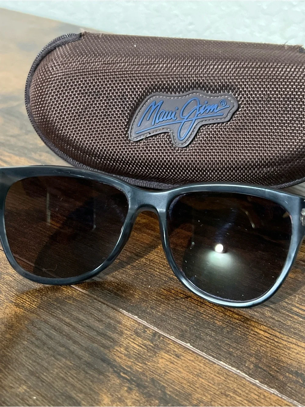 Maui Jim Women's Sunglasses - Black Frame with Brown Lenses